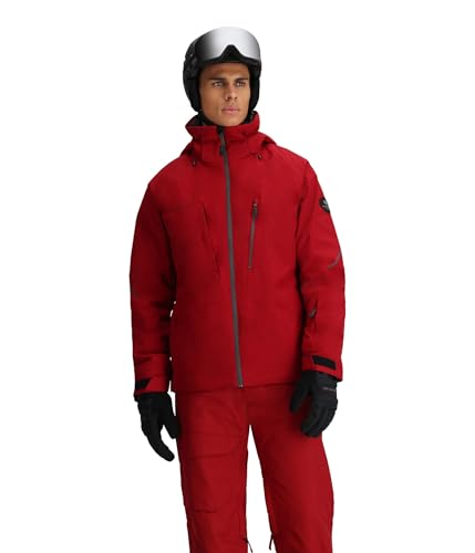 Amazon.com: Obermeyer Raze Jacket Rustic Red XL Regular : Clothing
